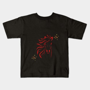 horse design Kids T-Shirt